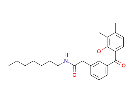 2-(5,6-dimethyl-9-oxo-9H-xanthen-4-yl)-N-heptylacetamide