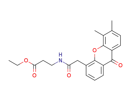 ethyl 3-(2-(5,6-dimethyl-9-oxo-9H-xanthen-4-yl)acetamido)propanoate