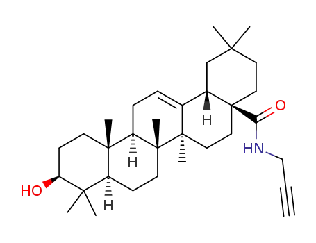 N-propargyl 3β-hydroxyolean-12-en-28-amide