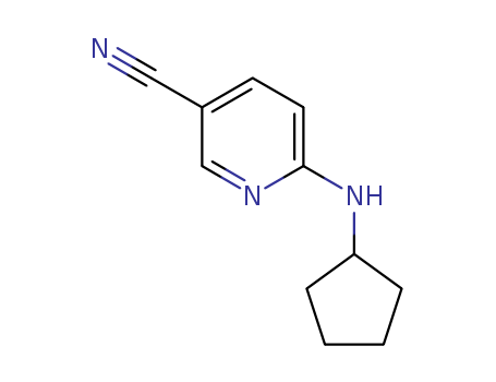 3-Pyridinecarbonitrile, 6-(cyclopentylamino)-