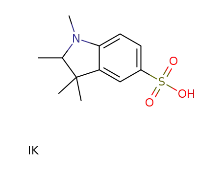 1,2,3,3-tetramethylindolinium-5-sulfonate potassium iodide salt