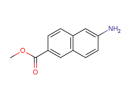 Molecular Structure of 5159-59-1 (6-AMINO-2-NAPHTHOIC ACID METHYL ESTER)
