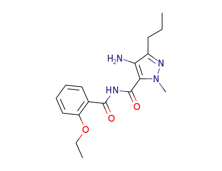 5-(2-ethoxyphenylcarbonylaminocarbonyl)-1-methyl-3-propyl-1H-pyrazol-4-amine