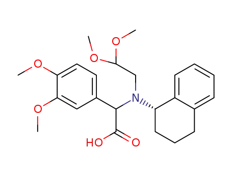 N-2,2-dimethoxyethyl-N-[1-(1,2,3,4-tetrahydro)naphth-1-yl]-2-(3,4-dimethoxyphenyl)glycine