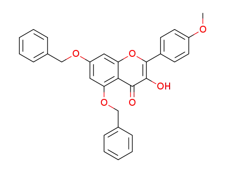5,7-bis(benzyloxy)-3-hydroxy-2-(4-methoxyphenyl)-4H-chromen-4-one
