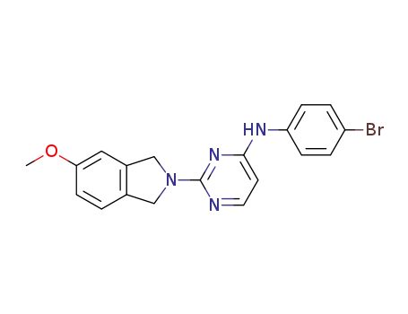 N-(4-bromophenyl)-2-(5-methoxyisoindolin-2-yl)pyrimidin-4-amine
