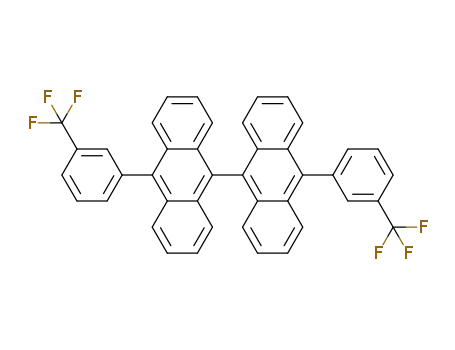 10,10′-bis(3-(trifluoromethyl)phenyl)-9,9′-bianthracene