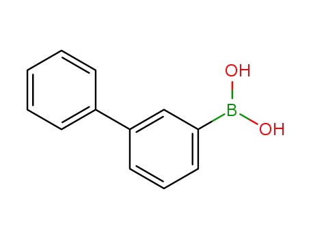 Molecular Structure of 5122-95-2 (Biphenyl-3-boronic acid)