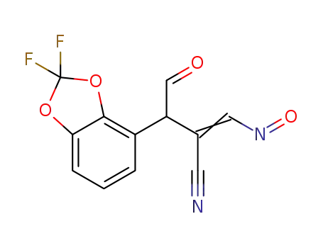 3-(2,2-difluorobenzo[d][1,3]dioxol-4-yl)-2-(nitrosomethylene)-4-oxobutanenitrile