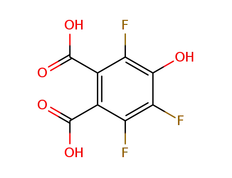 3,4,6-trifluoro-5-hydroxyphthalic acid