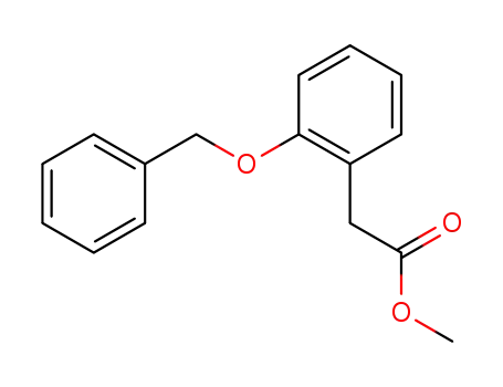 2-benzyloxyphenylacetic acid methyl ester