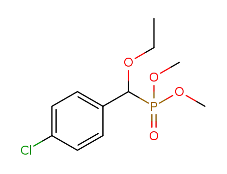 α-ethoxy-p-chlorobenzylphosphonic acid dimethyl ester