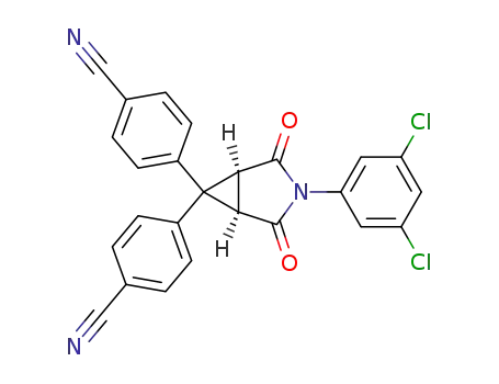 4-[6-(4-cyanophenyl)-3-(3,5-dichlorophenyl)-2,4-dioxo-3-azabicyclo[3.1.0]hexan-6-yl]benzonitrile