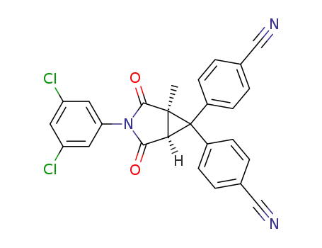 rac-4-[(1S,5S)-6-(4-cyanophenyl)-3-(3,5-dichlorophenyl)-1-methyl-2,4-dioxo-3-azabicyclo[3.1.0]hexan-6-yl]benzonitrile