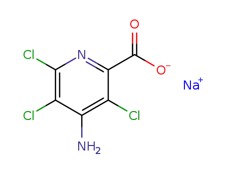 4-amino-3,5,6-trichloropicolinate sodium