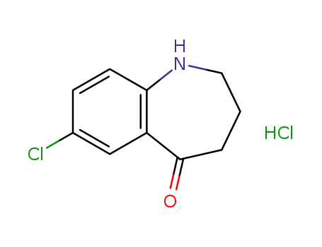7-chloro-5-oxo-2,3,4,5-tetrahydro-1H-1-benzazepine hydrochloride