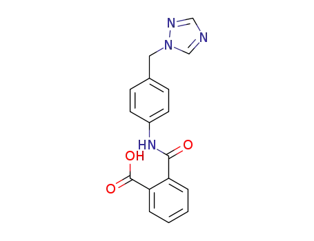 2-({4-[(1H-1,2,4-triazol-1-yl)methyl]phenyl}carbamoyl)benzoic acid