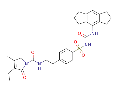 3-ethyl-N-(4-(N-((1,2,3,5,6,7-hexahydro-s-indacen-4-yl)carbamoyl)sulfamoyl)phenethyl)-4-methyl-2-oxo-2,5-dihydro-1H-pyrrole-1-carboxamide