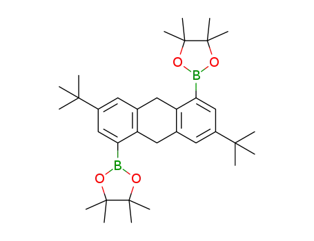 2,2'-(3,7-di-tert-butyl-9,10-dihydroanthracene-1,5-diyl)bis(4,4,5,5-tetramethyl-1,3,2-dioxaborolane)