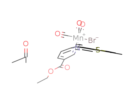 fac-[MnBr(CO)3(tazarotene)]*C3H6O