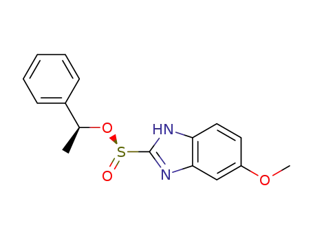 (S)-5-methoxy-1H-benzimidazole-2-sulfinic acid-(S)-1-phenyl ethylester