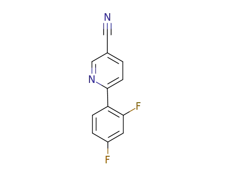 2-(2,4-difluorophenyl)pyridine-5-nitrile