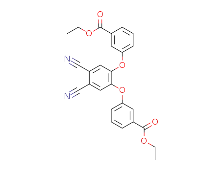 4,5-bis(3-ethoxycarbonylphenoxy)phthalonitrile