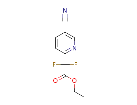 ethyl 2-(5-cyanopyridin-2-yl)-2,2-difluoroacetate