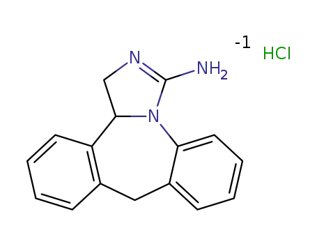3-amino-9,13b-dihydro-1H-dibenzo[c,f]imidazo[1,5-a]azepine hydrochloride