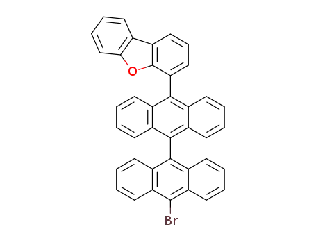 4-(10'-bromo-9,9'-bianthracene-10-yl)dibenzo[b,d]furan
