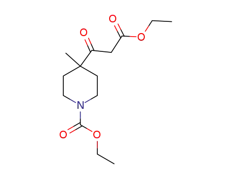 ethyl 4-(3-ethoxy-3-oxopropanoyl)-4-methylpiperidine-1-carboxylate