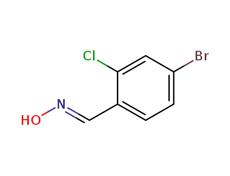 (E)-1-(4-bromo-2-chlorophenyl)-N-hydroxymethanimine