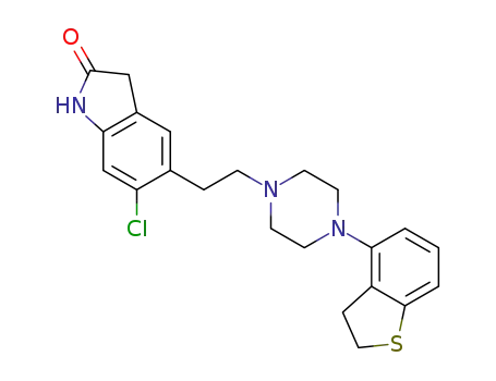 6-chloro-5-(2-(4-(2,3-dihydrobenzo[b]thiophen-4-yl)piperazin-1-yl)ethyl)indolin-2-one
