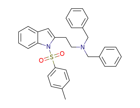 N,N-dibenzyl-2-(1-tosyl-1H-indol-2-yl)ethan-1-amine