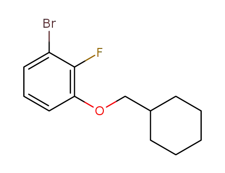 1-bromo-3-(cyclohexylmethoxy)-2-fluorobenzene