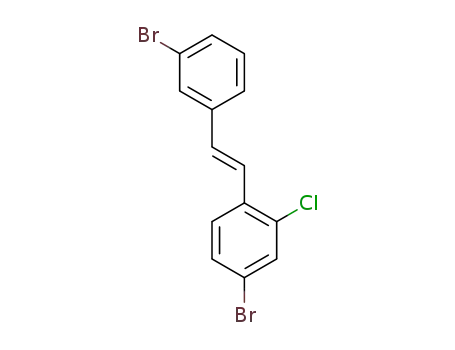 2-chloro-1-[(1E)-2-(3-bromophenyl)ethenyl]-4-bromobenzene