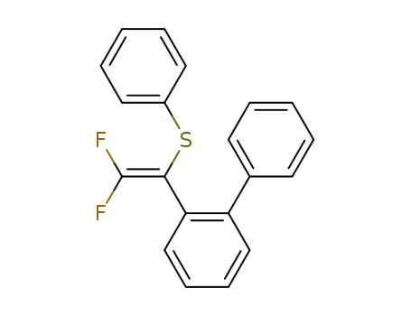 1-(biphenyl-2-yl)-2,2-difluoro-1-(phenylsulfanyl)ethene