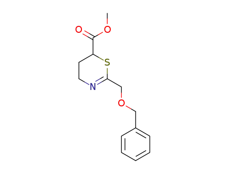 methyl 2-((benzyloxy)methyl)-5,6-dihydro-4H-1,3-thiazine-6-carboxylate