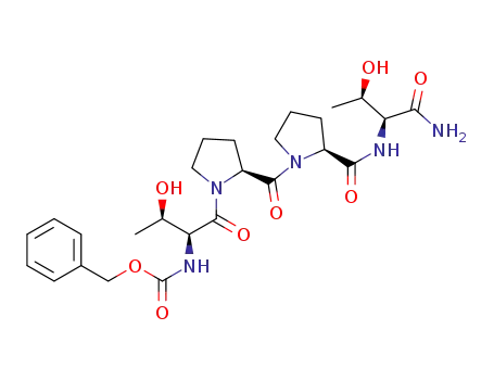 benzyl (2S,3R)-1-((S)-2-((S)-2-((2S,3R)-1-amino-3-hydroxy-1-oxobutan-2-ylcarbamoyl)pyrrolidine-1-carbonyl)pyrrolidin-1-yl)-3-hydroxy-1-oxobutan-2-ylcarbamate
