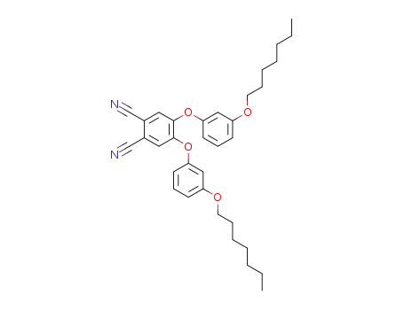 4,5-bis(3-heptyloxyphenoxy)phthalonitrile
