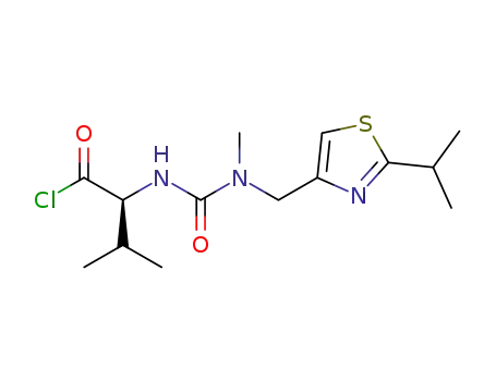 N-[N-methyl-N-[(2-isopropyl-4-thiazolyl)methyl]aminocarbonyl]-L-valine chloride