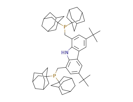 1,8-bis(di-1-adamantylphosphinomethyl)-3,6-di-tert-butyl-9H-carbazole