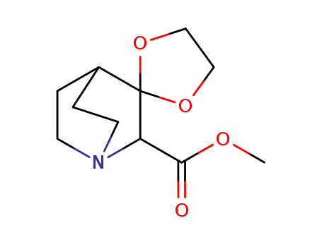 methyl 4-azaspiro[bicyclo[2.2.2]octane-2,2'-[1,3]dioxolane]-3-carboxylate