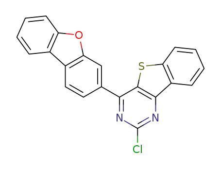 2-chloro-4-(dibenzo[b,d]furan-3-yl)benzo[4,5]thieno[3,2-d]pyrimidine