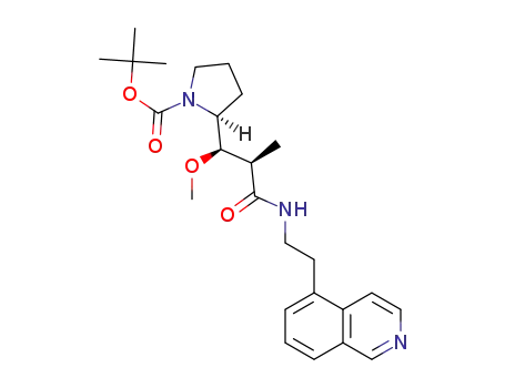 5-(1'-ethyl-2'-amido-Boc-Dap)isoquinoline