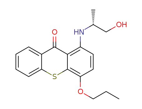 (R)-1-((1-hydroxypropan-2-yl)amino)-4-propoxy-9H-thioxanthen-9-one