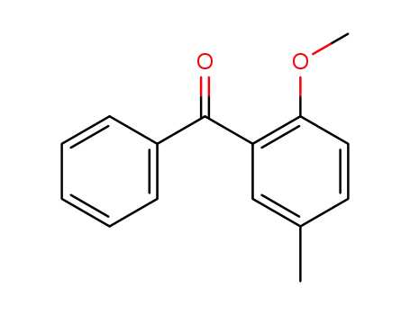 Molecular Structure of 4072-13-3 ((2-methoxy-5-methylphenyl)(phenyl)methanone)