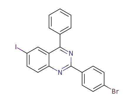 2-(4-bromophenyl)-6-iodo-4-phenylquinazoline