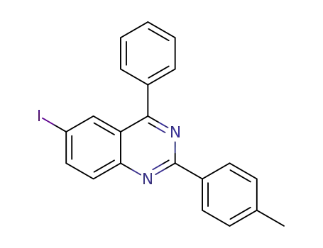 6-iodo-4-phenyl-2-(p-tolyl)quinazoline
