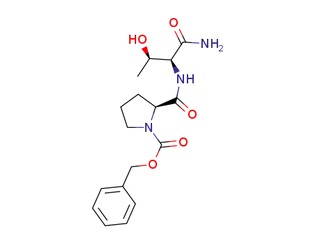 benzyl (S)-2-(((2S,3R)-1-amino-3-hydroxy-1-oxobutan-2-yl)carbamoyl)pyrrolidine-1-carboxylate